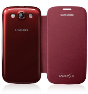 Original Samsung Galaxy S3 S 3 i9300 Flip Cover Schutzhülle Tasche