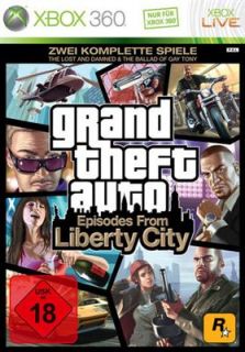 XBOX 360 GRAND THEFT AUTO GTA Episodes from Liberty City BRANDNEU