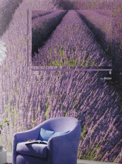 Vlies Fototapete Lavendel 372 x 260 cm (25.75 Euro pro m²)