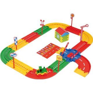 Wader 50700   Knuffieland Junior Set Eisenbahn Spielzeug
