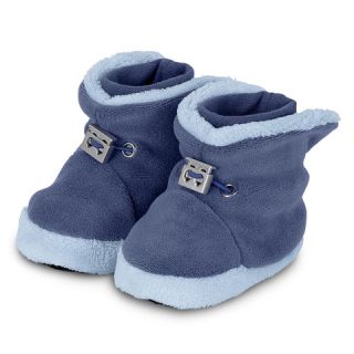 Sterntaler Baby Schuhe 59033 stahlblau blau Winter Microfleece Plüsch