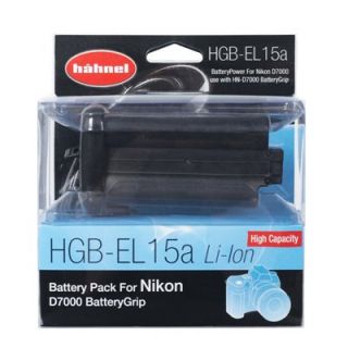 Hähnel HGB EL15A Batteriepack für Nikon D7000 Batteriegriffe (MD D11