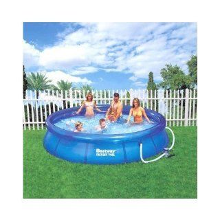 Bestway Fast Set Pool 305 x 76cm + Filterpumpe Garten