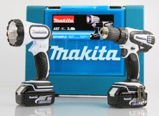Makita Akku Schrauber Werkzeugset BDF 456 RFLW limited Edition neu