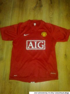 Original Nike Manchester United Heim Trikot Saison 2007 2008 Cristiano