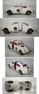 Politoys 1/43 VW Käfer Disney Herbie #384