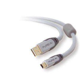 Belkin PureAV Silver Series USB 2.0 Hi Speed Kabel 