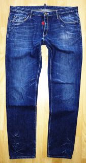 . DSQUARED CANADA JEANS Gr. 50 / 52 LP389€ MASTERPIECE HOSE RED