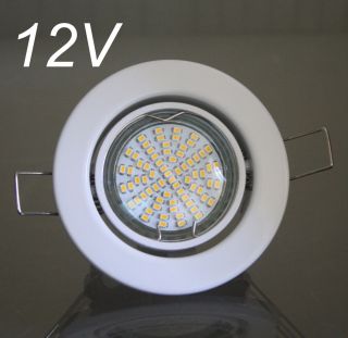10 x 12V Power SMD LED Deckenleuchte Einbauspots Set inkl. MR16 Lampe