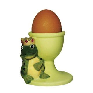 Eierbecher aus Keramik FROSCHKÖNIG Küche & Haushalt
