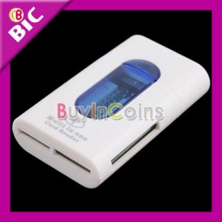 All in One USB Memory Card Reader TF SD MMC M2 MS #09