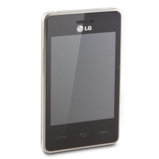 LG T385 black Smartphone Einsteiger Handy ohne Vertrag Touchscreen