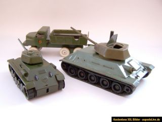 201) MSB Panzer Konvolut DDR Blechauto Spielzeug NVA Armee