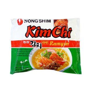 NONG SHIM Instantnudeln, Kim Chi Ramen, 20er Pack (20 x 120 g Packung