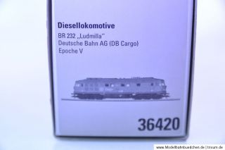 Märklin 36420 – Diesellok BR 232 391 3 Ludmilla der DB, digital