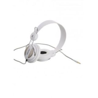 WeSC Oboe On Ear Headphones with Mic in White 7332577239426