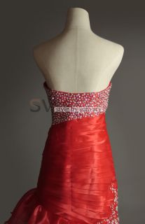 2012 Neu Rot Braun Rosa Abendkleider Partykleider Ballkleid Gr. 36 38