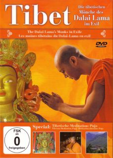 Tibet Die tibetansichen Mönche des Daila Lama DVD Film