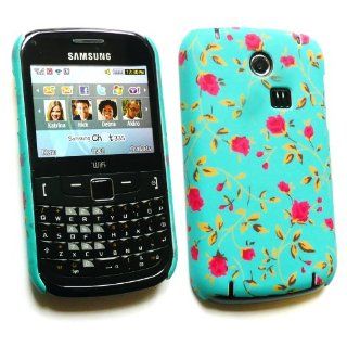 Emartbuy ® Samsung S3350 Chat 335 Rose Garden Clip On Protection Case