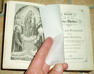 Gesangbücher aus Erzbistum Bamberg ab 1902 Gotteslob Gelobt sei