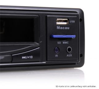 Boxen Lautsprecher USB SD Autoradio Automusikanlage SET CAR 416