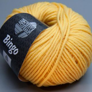 Lana Grossa Bingo 067 gelb 50g Wolle