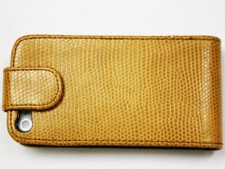 iPhone 4 / 4G / 4S Handy Leder Tasche Hülle Etui PU Leather FLIP CASE