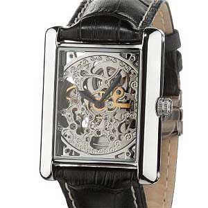 Yves Camani Herrenarmbanduhr Skeleton II Silver G 30616AII 