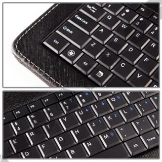 Leder Tasche Case Hülle Cover mit Tastatur Keyboard f. Superpad2 Epad