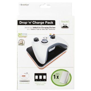 Xbox 360 drop`n charge Pack white Games