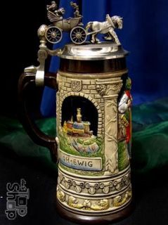 HOCHZEITSHUMPEN KRUG BIERKRUG WW Team  German stein beer mug