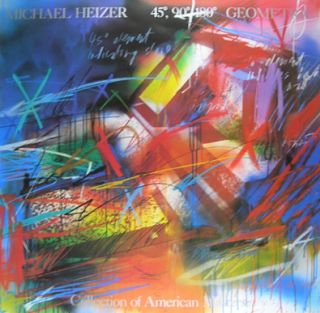 Michael Heizer 45 90 180 Grad Geometric Poster Kunstdruck Bild 117x117