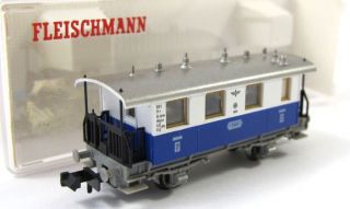 Fleischmann piccolo 8053 Personenwagen Zahnradbahn Spur N OVP