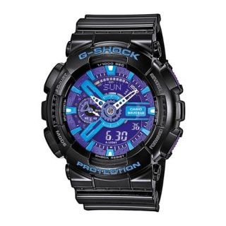 CASIO Herren Uhr G  Shock Silikon Armbanduhr/schwarz GA 110HC 1AER NEU