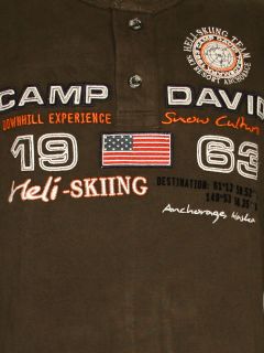 Camp David Herren Pullover Heli Skiing DBraun NEU*