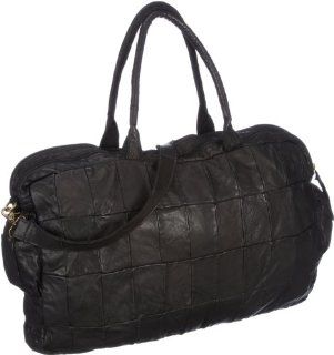 Guerilla Deluxe washed leather GDL19, Damen Shopper, 42x35x18 