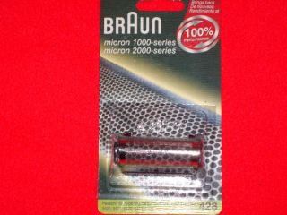 Original BRAUN 428/420 NEU/OVP Micron Plus Scherblatt / Scherfolie