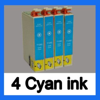 4pk cyan ink Cartridges For S22 SX125 SX130 SX235W SX420W SX425W SX430