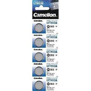 Camelion CR2032 Lithium Knopfzelle, 5 Stückvon Camelion