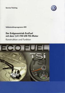 SSP 425 VW TOURAN 2 Motor 1,4L 110kW TSI EcoFuel CDGA