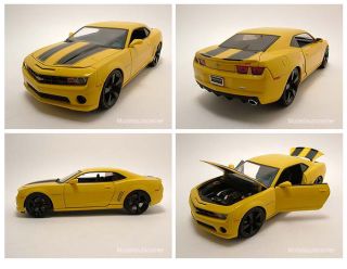 Chevrolet Camaro SS 2010 gelb/schwarz, Modellauto 118 / Jada Toys