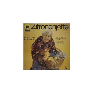 Zitronenjette   mit Henry Vahl (in der Titelrolle) [Vinyl LP].: 