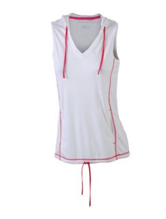James & Nicholson Damen Sports Shirt Kapuzenshirt ärmellos Top S XL