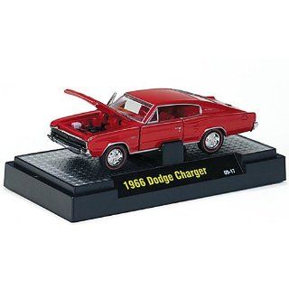 Dodge Charger 383, rot, 1966, Modellauto, Fertigmodell, M2 Machines 1