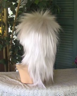 Punky Wig~ Long Shaggy Spikey Punk Rock Costume Cosplay