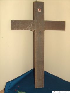Jesusskulptur Kruzifix Jesus Porzellan Kreuz Holz Eiche rustikal