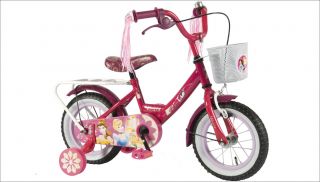 Disney Princess Fahrrad 12 Zoll Kinderfahrrad Kinder ab 3 Jahre