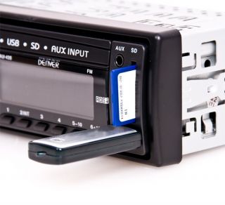 Autoradio inkl. USB SD Slot  fähig AUX Anschluss Denver CAU 435