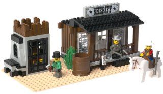 LEGO System Western 6764 Sheriffs Office: Spielzeug