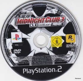 Midnight Club 3 Dub Edition Remix (PS2) Einzelne CD, mi